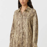 Camilla and Marc Barbican Shirt in Snake Print