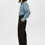 Camilla and Marc Blanca Denim Shirt in Light Vintage Wash