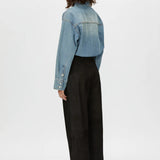 Camilla and Marc Blanca Denim Shirt in Light Vintage Wash
