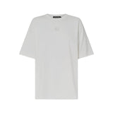 Camilla and Marc Bloom Embroidered Tee in Soft White