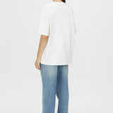 Camilla and Marc Bloom Embroidered Tee in Soft White