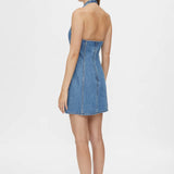 Camilla and Marc Cascadia Denim Mini Dress in Classic Blue