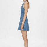 Camilla and Marc Cascadia Denim Mini Dress in Classic Blue