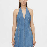 Camilla and Marc Cascadia Denim Mini Dress in Classic Blue
