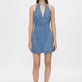 Camilla and Marc Cascadia Denim Mini Dress in Classic Blue
