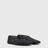 Camilla and Marc Christine Braided Flat in Black