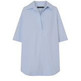 Camilla and Marc Cumulus Shirt Dress in Light Blue