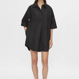 Camilla and Marc Cumulus Shirt Dress in Black