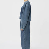 Camilla and Marc Dovell Crew in Indigo