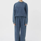 Camilla and Marc Dovell Crew in Indigo