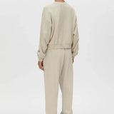 Camilla and Marc Mojave Crew in Alabaster