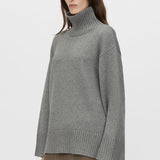Camilla and Marc Romeo 2.0 Funnel Neck in Grey Melange