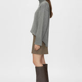 Camilla and Marc Romeo 2.0 Funnel Neck in Grey Melange