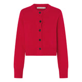 Camilla and Marc Tori Knit Cardigan in Scarlet