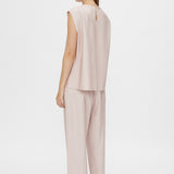 Camilla and Marc Vector Top in Mauve Pink Melange