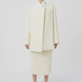 Camilla and Marc Atrium Coat in Cream