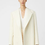 Camilla and Marc Atrium Coat in Cream