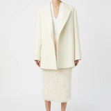 Camilla and Marc Atrium Coat in Cream