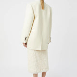 Camilla and Marc Atrium Coat in Cream