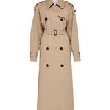Camilla and Marc Evans Classic Trench Coat in Sand