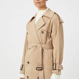 Camilla and Marc Evans Classic Trench Coat in Sand