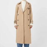 Camilla and Marc Evans Classic Trench Coat in Sand