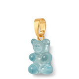 Crystal Haze Nostalgia Bear Classic Connector in Mediterranean and Gold Plate