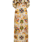 Antipodean Dancer Frill Neckline Dress