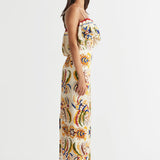 Antipodean Dancer Frill Neckline Dress
