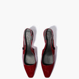 DOF Studios Cecilia Slingback in Mulberry Patent