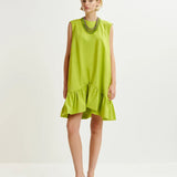 Essentiel Antwerp Hibernate Dress in Citronella