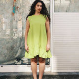 Essentiel Antwerp Hibernate Dress in Citronella