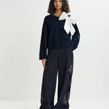 Essentiel Antwerp Hoslo Pullover in Dark Sapphire
