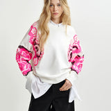 Essentiel Antwerp Hecrazy Sweatshirt in Off White