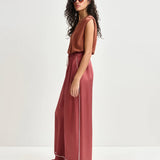 Essentiel Antwerp Hontgomery Pant in Burnt Coral