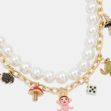 Essentiel Antwerp Imany Necklace in Gold Combo