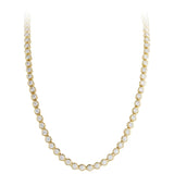 Fairley Bezel Set Tennis Necklace