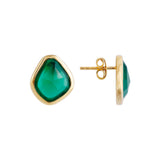 Fairley Green Agate Splice Drops