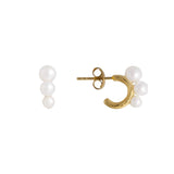 Fairley Triplet Pearl Studs