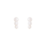 Fairley Triplet Pearl Studs