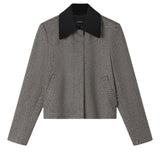 A Emery Floyd Jacket in Black and White