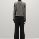 A Emery Floyd Jacket in Black and White