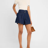 Frame The Cashmere Gathered Sweater in Cream