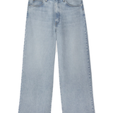 Frame Le Low Baggy Wide Leg in Ettie Grind
