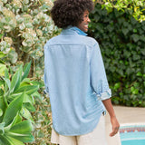 Frank and Eileen Eileen Shirt in Classic Blue