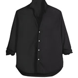Frank and Eileen Eileen Relaxed Shirt in Black