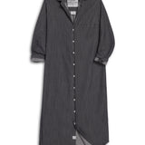 Frank and Eileen Rory Dress in Black Wash with Over Dye Black