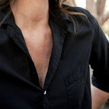 Frank and Eileen Eileen Relaxed Shirt in Black