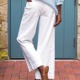 Frank and Eileen Wexford Trouser in White