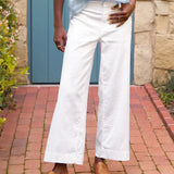 Frank and Eileen Wexford Trouser in White